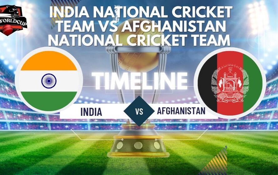 India National Cricket Team vs Afghanistan National Cricket Team Timeline