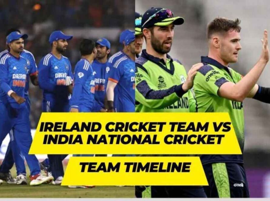 Ireland Cricket Team vs India National Cricket Team Timeline