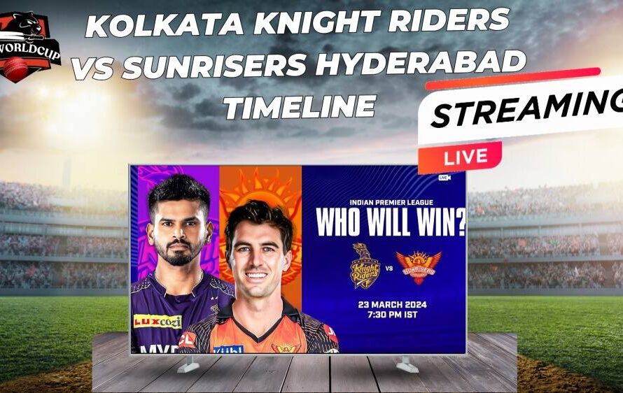 Kolkata Knight Riders vs Sunrisers Hyderabad Timeline