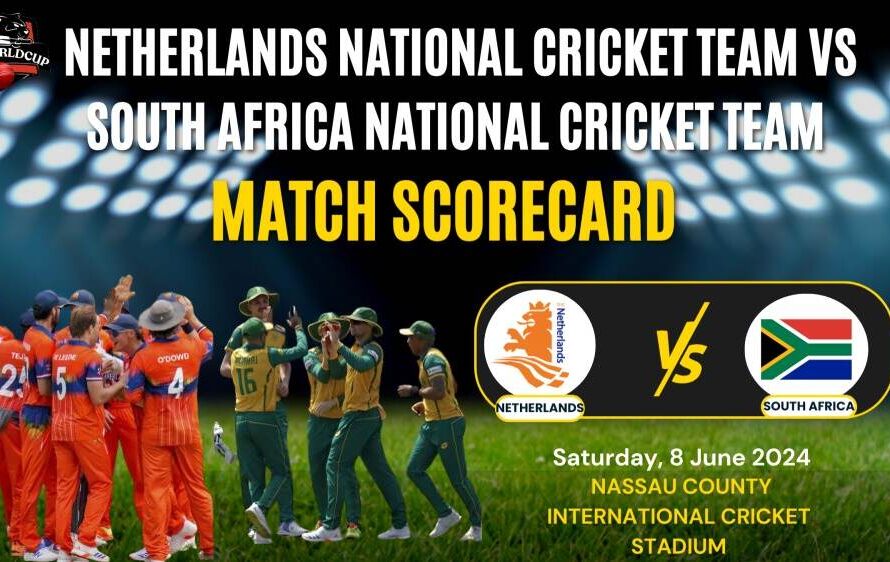 Netherlands National Cricket Team vs South Africa National Cricket Team Match Scorecard