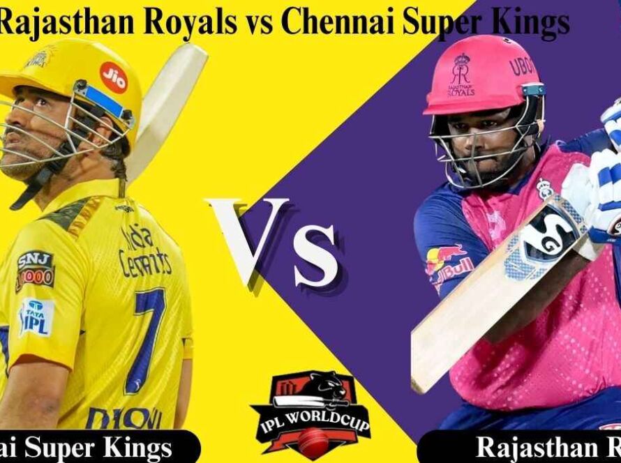 Rajasthan Royals vs Chennai Super Kings Timeline