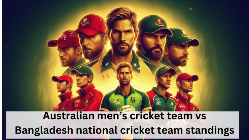 Australian men’s cricket team vs Bangladesh national cricket team standings